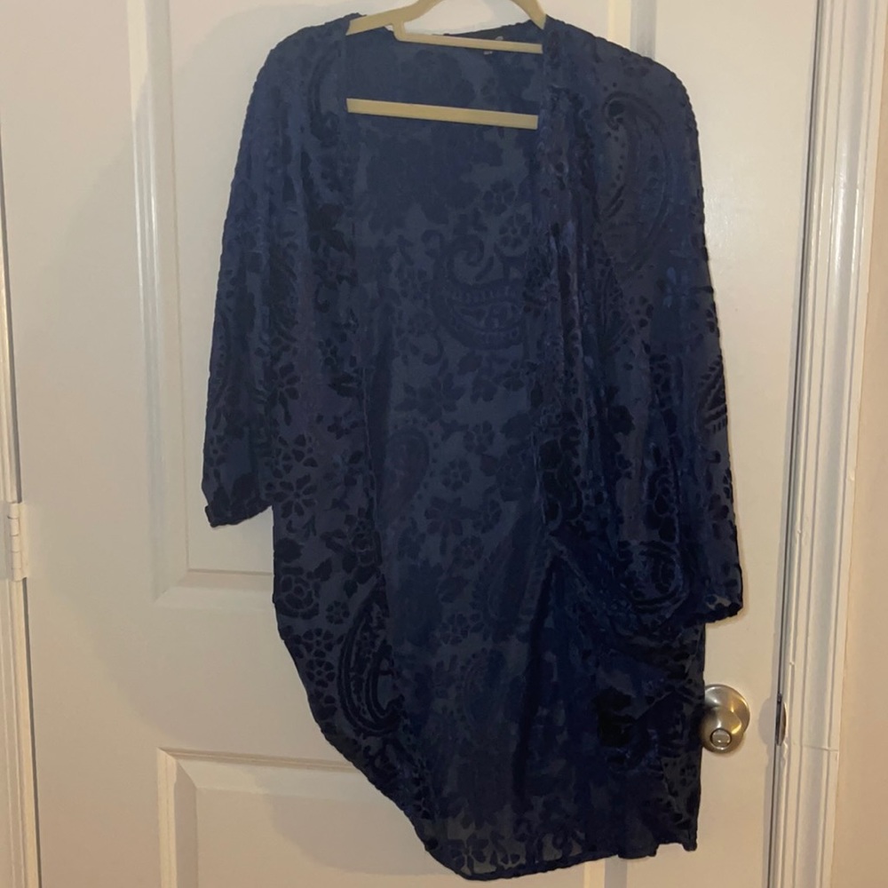 Satin kimono